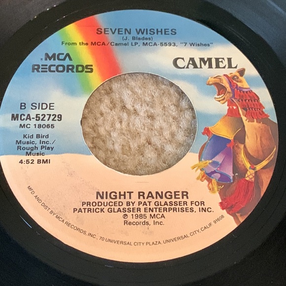 Vintage Night Ranger 7” Vinyl Record, 1985 - Picture 6 of 8